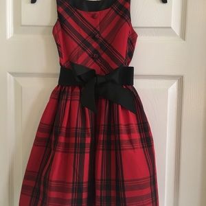 Polo by Ralph Lauren Dresses - Girls Polo red and black plaid dress, size 8 Polo by Ralph Lauren Dresses - Girls Polo red and black plaid dress, size 8